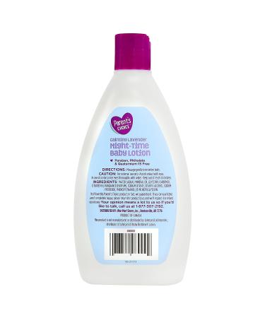 Parent's Choice Night Time Baby Lotion 15 oz - Moisturizing and Soothing Formula - Buy Online on GoSupps.com