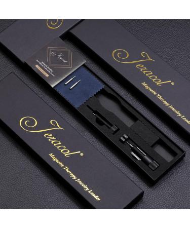 Buy Jeracol Men's Titanium Steel Magnetic Bracelet - 3500 Gauss Healing Adjustable Wristband with Distance Tool & Gift Box - Perfect Jewelry Gift - Buy Online on GoSupps.com