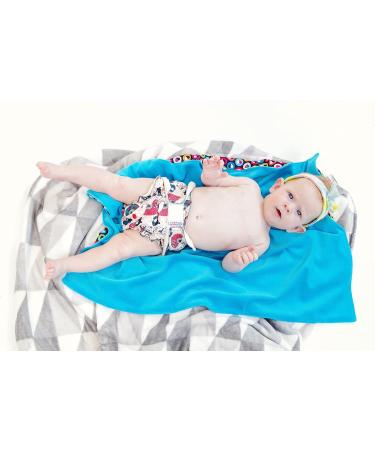 Petit Lulu Bamboo Maxi-Night Windel | Velcro Reusable & Washable Diapers | Eco-Friendly Made in Europe | Australian Animals - Buy Online on GoSupps.com