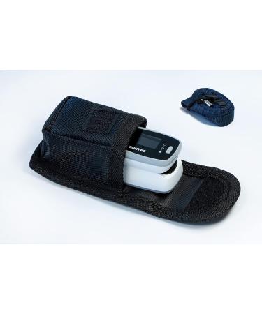 Contec Fingertip Pulse Oximeter with Pouch - Blood Oxygen Monitor - Buy Online on GoSupps.com