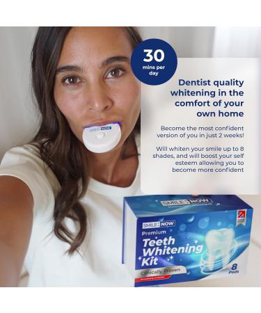 Teeth Whitening Gel Pod Refills - 6 x 4.2ml for Brighter Smile - Buy Online on GoSupps.com