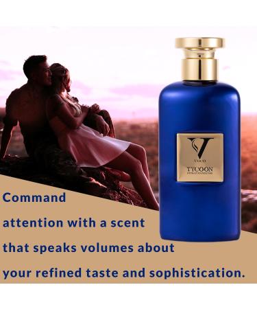 VOCO TYCOON Perfume for Men (Extrait de Parfum: Powerful & Concentrated) 3.4 FL.Oz (100ml) Exclusive Luxury Gift for Men Made in France with Notes of Bergamot Nutmeg Amber Vetiver Incense Musk - Buy Online on GoSupps.com