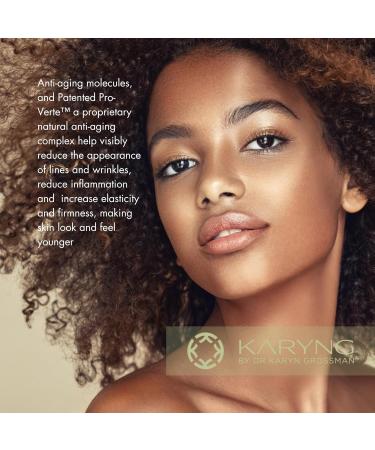 KARYNG ProVerte Anti Aging Oil - Serum for Fine Lines & Wrinkles Firming Face Moisturizer with Jojoba Oil 1oz/32ml - Youthful Skin Solution - Buy Online on GoSupps.com