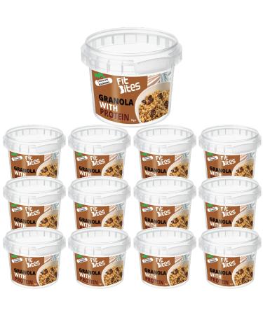 Granola with protein jar