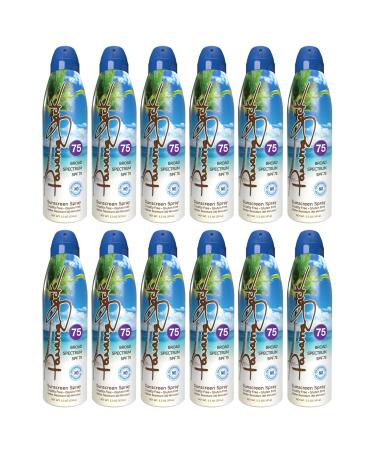 Pamper Your Skin with Panama Jack SPF 75 Continuous Spray Sunscreen - Broad Spectrum UVA/UVB Protection - Water Resistant - Cruelty Free - 5.5 OZ - Buy Online on GoSupps.com
