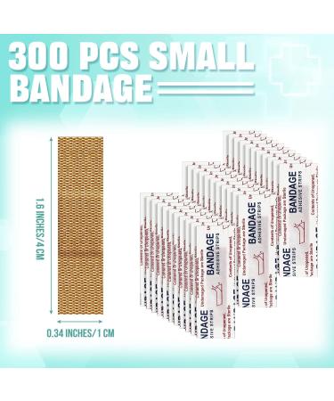 Buy Weewooday 300 Pcs Small Adhesive Bandages - Flexible & Breathable Fabric for Wound Care - International Shipping Available - Buy Online on GoSupps.com