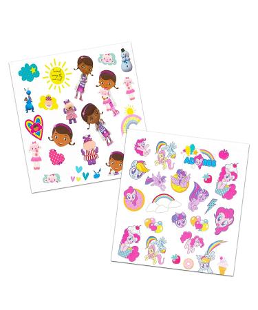 Mega Assortment of 200 Temporary Tattoos for Toddler Girls - Featuring Minnie Mouse, Disney Princess, JoJo Siwa, Hello Kitty, and More! - Buy Online on GoSupps.com