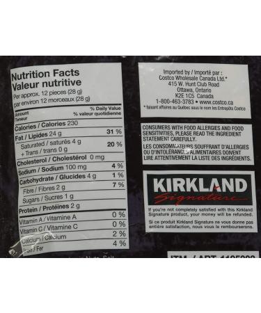 Kirkland Signature Roasted Macadamia Nuts 24oz - Dry Roasted - Pack of 1 - Buy Online on GoSupps.com