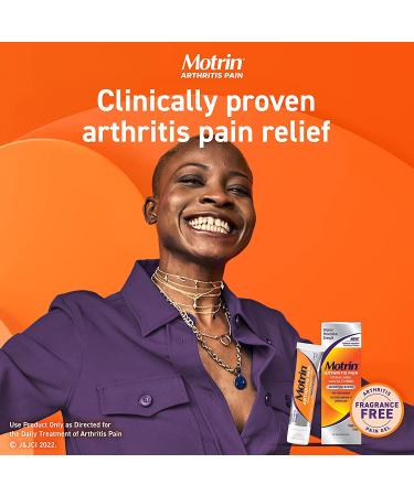 Motrin Arthritis Pain Relief Diclofenac Sodium Topical Gel 1% - Anti-Inflammatory Cream for Arthritis Pain in Hands, Wrists, Elbows, Knees, Feet & Ankles - 1.76 Oz Pack of 1 - Buy Online on GoSupps.com