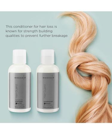 MOEHAIR Travel Size Shampoo & Conditioner Set | Color Safe Hair Loss Treatment | 3.4 Fl Oz | Perfect for Travel - Buy Online on GoSupps.com