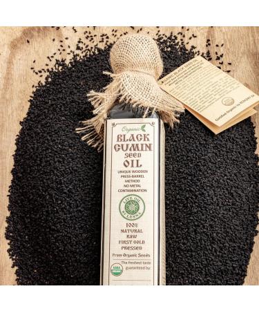 Live Oil by Lesna Certified Organic Black Seed (Cumin) Oil. Fresh Raw Cold-Pressed Oil 8.45 Oz - Buy Online on GoSupps.com