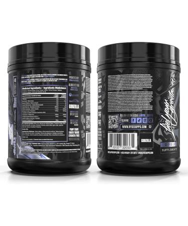 RYSE Noel Deyzel x Godzilla Pre Workout | Intense Pumps Energy & Focus | Citrulline & Beta Alanine | 400mg Total Caffeine | 40 Servings (Blue Raspberry) - Buy Online on GoSupps.com