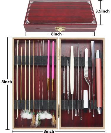 20Pcs Earwax Removal Kit for Adults and Children - Luminous Ear Picks and Brushes for Effective Ear Cleaning - Buy Online on GoSupps.com