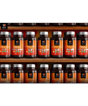 BL Saw Palmetto 3000mg High-Dose Capsules | 120 Prostate Tablets | Vegan Gluten & Allergen Free | Zinc-Enriched Formula | ISO-Certified Quality - Buy Online on GoSupps.com