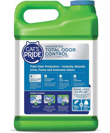 Cat's Pride Max Power Clumping Multi-Cat Litter 15 lbs - Unscented Odor Control - Buy Online on GoSupps.com