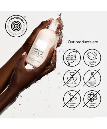 4U by Tia Moisturizing Conditioner for Curly Hair - Frizz Control Formula with Hemi15 & Hibiscus for Coily & Kinky Hair (13 fl oz - Buy Online on GoSupps.com