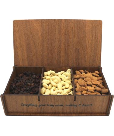 Organic Premium Royal Gift Box 3 - Cashews Almonds Raisins Cashew Almond Pitted Dates - Buy Online on GoSupps.com