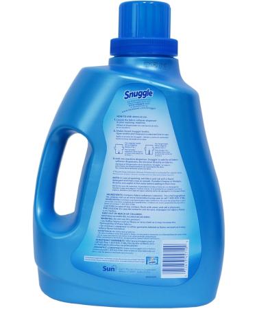Buy Snuggle Fabric Softener Liquid - Blue Sparkle 96 oz | 120 Loads - International Shipping Available - Buy Online on GoSupps.com