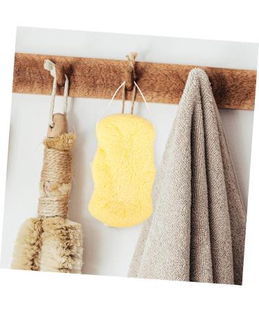 FOYTOKI Bath Sponge Bathing Tool Household Body Scrubber Bath Accessory Wear-Resistant Bath Scrubber Body Cleaning Sponge Portable Bath Scrubber Back Bathing Sponge Brush Bath Supply - Buy Online on GoSupps.com