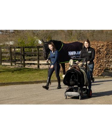 Nedlandic Saddle Cart with Western Saddle Holder | Premium Equine Gear for International Shipping - Buy Online on GoSupps.com