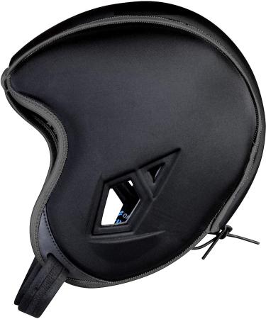 CHAMPRO 7 on 7 Series Soft Shell Headgear - Black/Graphite, Large - Buy Online on GoSupps.com