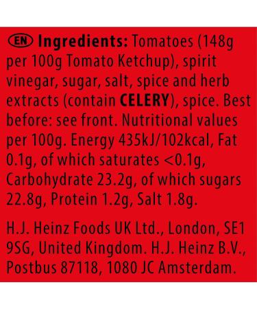 Heinz Tomato Ketchup - 25 Sachets | Convenient Individual Packaging - Buy Online on GoSupps.com