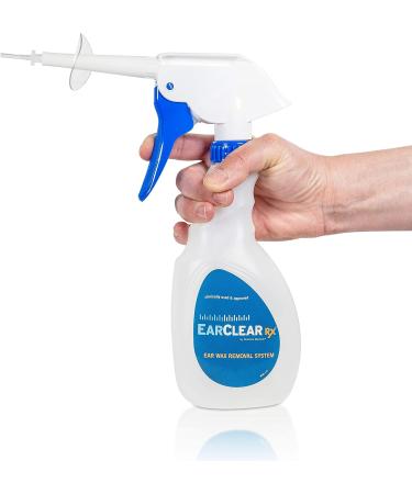 Nuance Medical EarClear Rx Rigid Earwax Flush Cleaning Kit - Self Earwax Removal with Otoscope Penlight & Basin - Includes 20 Disposable Tips - Buy Online on GoSupps.com