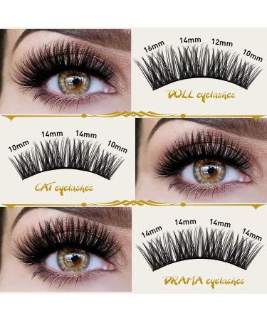 D-16mm B11 Cluster Lashes | 72 Clusters | DIY Volume Eyelash Extensions - Buy Online on GoSupps.com