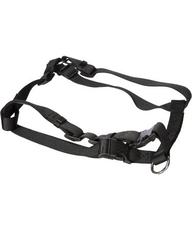 Trixie Classic H-Dishes for Large Dogs - Adjustable Guide Dishes in Black (Size L-XL 75-100 cm Chest) - Durable Neck & Belly Belt Model 14331 - Buy Online on GoSupps.com