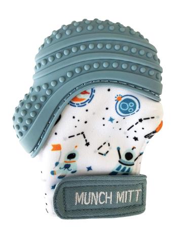Malarkey Kids Munch Mitt 3-Pack | Baby Teething Mitten Set for Aching Gums (Night Forest, Spring Flower, Outer Space) - Buy Online on GoSupps.com