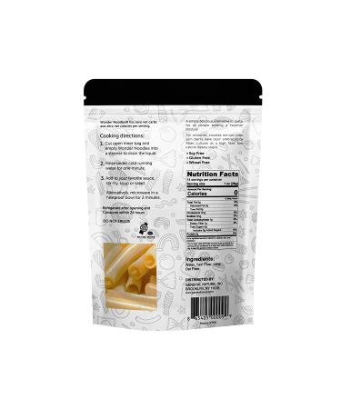 Wonder Noodles Variety Pack - Carb-Free Keto Pasta - Gluten-Free Kosher Vegan - Zero Calories - Ready to Eat - 14oz Spaghetti, Fettuccine, Ziti - Buy Online on GoSupps.com