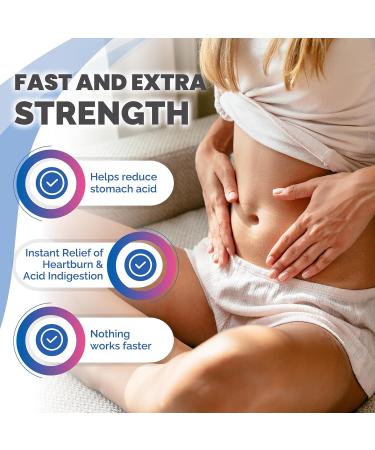 berkley jensen Extra Strength Antacid Tablets Chewable - 750mg Calcium Carbonate Antacids for Heartburn Acid Indigestion Upset Stomach Relief - Assorted Berry Flavor - 200 Count (Pack of 1) - Buy Online on GoSupps.com