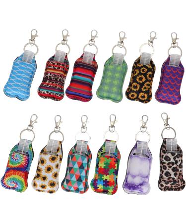Holder Keychain 36pcs Empty Hand Soap Dispenser Holder Keychain Portable Travel Bottles Refillable Empty Bottles with Clips for Travels Outdoor Travel Container - Buy Online on GoSupps.com
