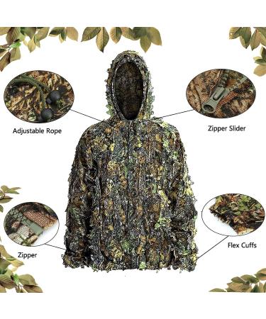 REKALEADER Ghillie Suit XL&XXL for Kids and Adults - Lightweight Leafy Camo Turkey Hunting Gear for Men - Jungle Hunting and Outdoor Game Halloween Costume - Buy Online on GoSupps.com