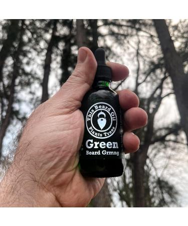 Natural Unscented Beard Oil - Eco-Friendly 2oz Coconut Formula with Tree Planting Recipe - Buy Online on GoSupps.com