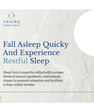 TAHIRO Vegan Sleep Spray Forte - Fast Absorption & All-Night Sleep Support - Non-GMO Vegan Gluten-Free - Improve Sleep & Fall Asleep Faster (30 Doses) 1 Ounce - Buy Online on GoSupps.com