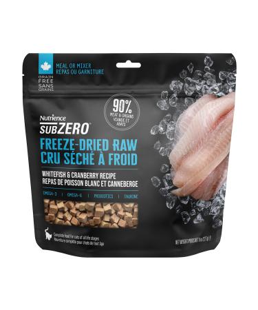 Nutrience SubZero Freeze-Dried Raw Cat Food - Whitefish & Cranberry Recipe - 227 g Whitefish & Cranberry 227 g (Pack of 1)