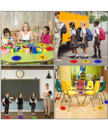 9 Numbered Spot Markers - Non-slip Poly Spots for Sports & Activities - Buy Online on GoSupps.com