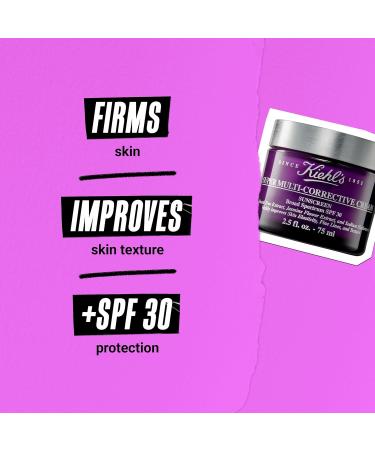 Kiehl's Super Multi-Corrective SPF 30 Face Cream 50ml - Anti-Aging Moisturizer with Sun Protection for All Skin Types - Buy Internationally - Buy Online on GoSupps.com