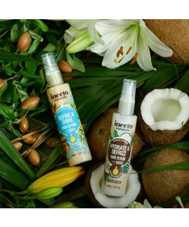 Inecto Argan Dream Creme Shine & Define Hair Serum 100 ml - Nourishing Revitalizing Moisturizing Hair Treatment for Silky Manageable Styles - Buy Online on GoSupps.com