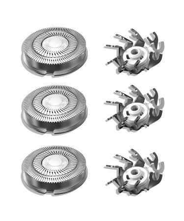 Replacement heads for electric shavers,Waterproof Replacement Blades for Mens Shaver,3-Pack - Buy Online on GoSupps.com