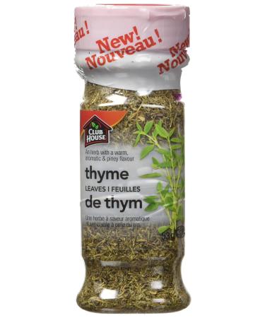 Club House Quality Natural Herbs & Spices Thyme Leaves 53g 53 g (Pack of 1)