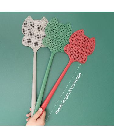 KKRAUS 6 Pack Fly Swatter Manual for Indoor Outdoor Heavy Duty Plastic Fly Swat Set Strong Flexible with Long Strong Handle Fly Swatters Rustic Flyswatter - Buy Online on GoSupps.com