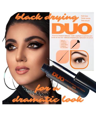 XXL Lashes DUO Waterproof Eyelashes and Eyebrow Glue No Smell Vegan (Orange Duo 1 Pack) - Buy Online on GoSupps.com