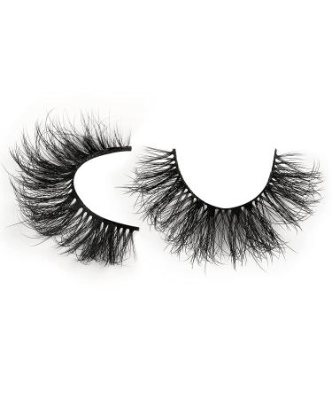 ALICROWN 6D Faux Mink Lashes - 7 Pairs Fluffy & Wispy 17mm Natural False Eyelashes - Buy Online on GoSupps.com