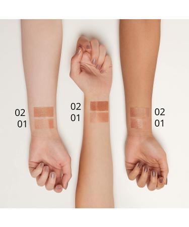 essence Kissed By The Light Face Illuminating Powder | 3-in-1 Highlighter, Bronzer & Blush | Vegan, Cruelty-Free & Gluten-Free | Compact Multi-Use Powder | Free From Oil, Fragrance, Parabens, Alcohol & More - Buy Online on GoSupps.com