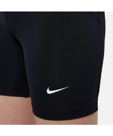 Nike Girls' Shorts G NP DF 5in | Black/White | Ages 12-13 | International Shipping Available - Buy Online on GoSupps.com