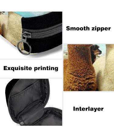 GIAPB Period Bag Sanitary Napkin Storage Makeup Pouch - Alpaca Pattern Color607 - Buy Online on GoSupps.com
