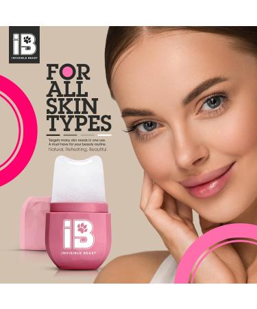 Shop Invisible Beast Ice Roller - Brighten & Tighten Skin Eye De-Puffing Beauty Pink - International Shipping Available - Buy Online on GoSupps.com