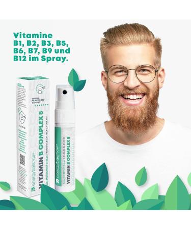  EnergyBalance EnergyBalance Vitamin B Complex 8 Oral Spray 32 days 160 sprays - Buy Online on GoSupps.com